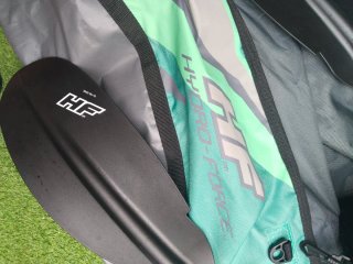 Kayak hinchable 2 personas + accesorios
