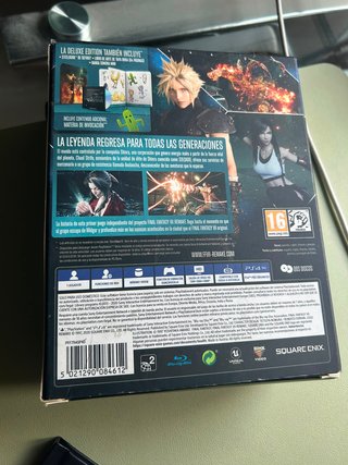 NO JUEGO Final Fantasy VII Remake Deluxe PS4