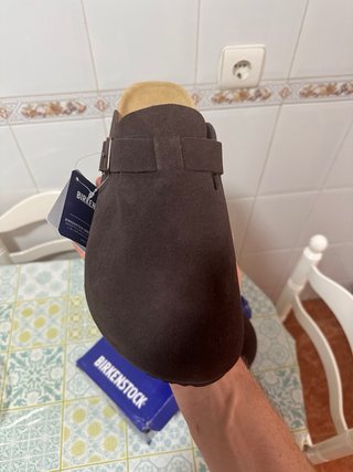 Zuecos Birkenstock Marrones T44