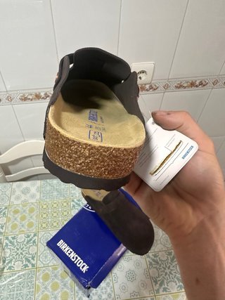 Zuecos Birkenstock Marrones T44