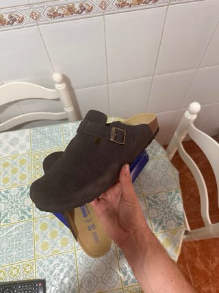Zuecos Birkenstock Marrones T44