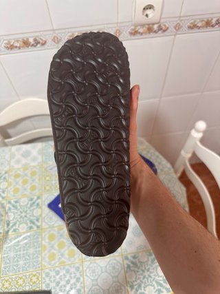 Zuecos Birkenstock Marrones T44