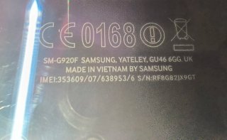 Samsung Galaxy S6 SM-G920F (leggi bene)