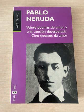 Veinte poemas de amor Pablo Neruda libro poesía