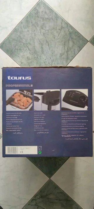 Freidora Taurus Profesional 2L-Nueva Sin Estrenar-