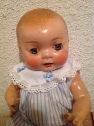 Muñeco Bebé Antiguo Años 60