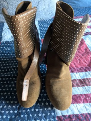 Michael Kors botines tachonados