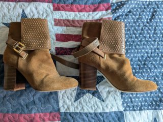 Michael Kors botines tachonados
