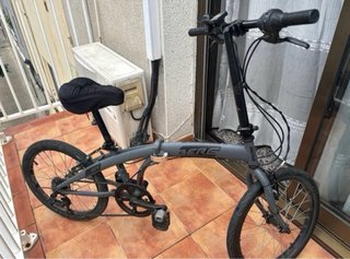 Bicicleta Plegable BERE Gris