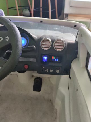 Coche eléctrico infantil blanco Mercedes ML