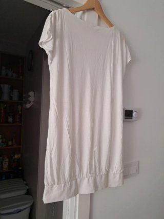 Vestido blanco Zara Talla M