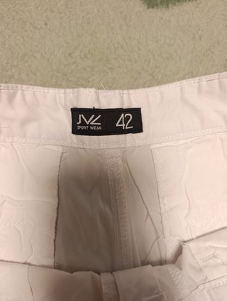 Pantalón corto JVZ blanco hombre