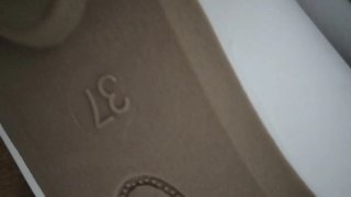 Manoletinas blancas talla 37 nuevas