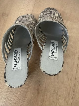 Sandalias George Rech Piel Serpiente