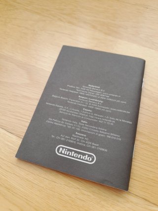 Manual Game Boy Advance SP Nintendo