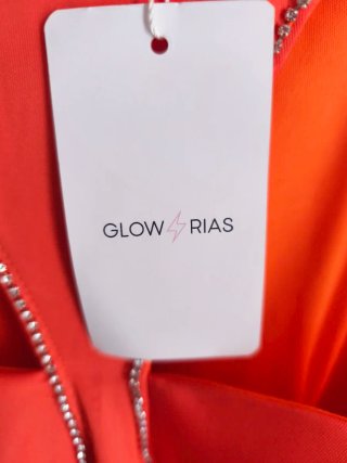 Vestido naranja de fiesta/ceremonia