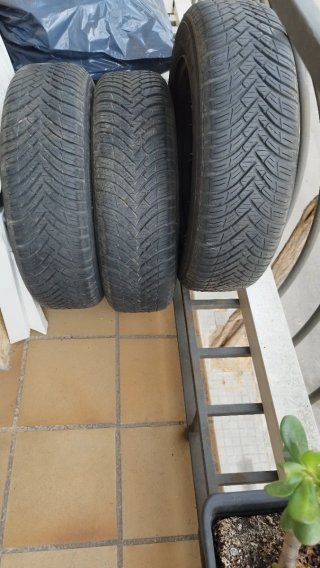 4 Llantas 15 con Neumáticos AllSeason