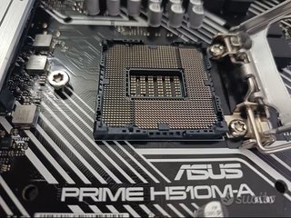 ASUS H510M-A R1.01 + Intel i5-10400T + Cooler