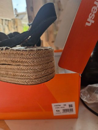 Sandalias plataforma Refresh negras talla 39