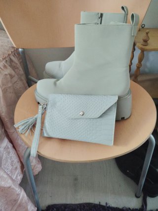 Botas Zara Beige