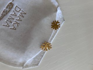 Pendientes Maka Dama Dorados