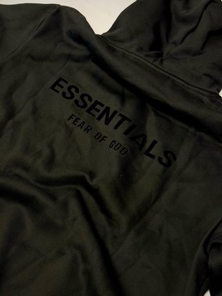 Sudadera Essentials Negra