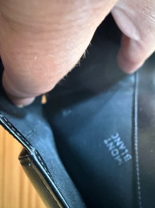 Cartera Mont Blanc Negra Hombre