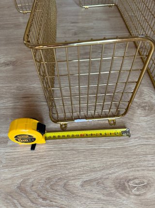 2 Scaffali Dorati a Griglia Svenshult IKEA