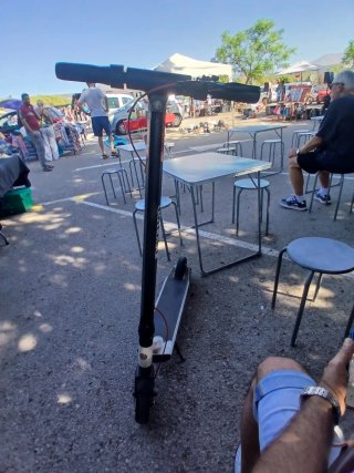 Patinete eléctrico sin cargador