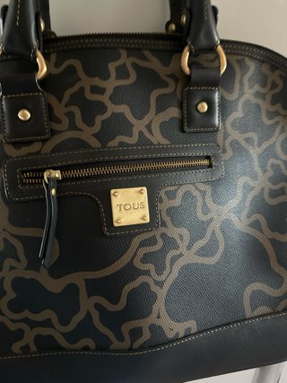 Bolso Tous Negro y Marrón Original