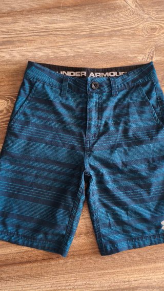 Pantalón niño Under Armour rayas azul