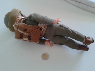 Muñeco Antiguo Paracaidista Militar