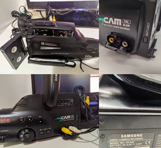 Videocámara Samsung Mycam VP-K60 Funciona (LEED)