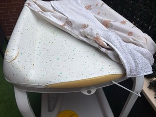 Cambiador con bañera para bebé Jane