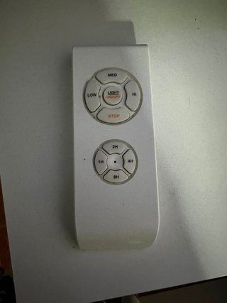 Ventilador de techo con luz LED