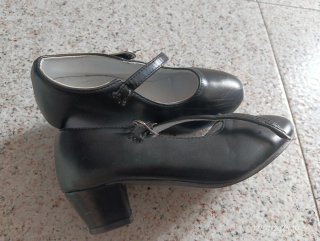 Zapatos Flamenco Niña Negros