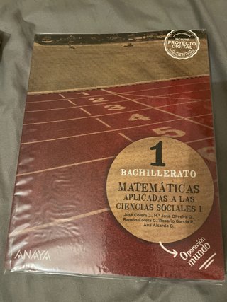 Matemáticas aplicadas a las Ciencias Sociales I...