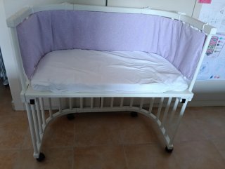 Mini Cuna Colecho Babybay Blanca