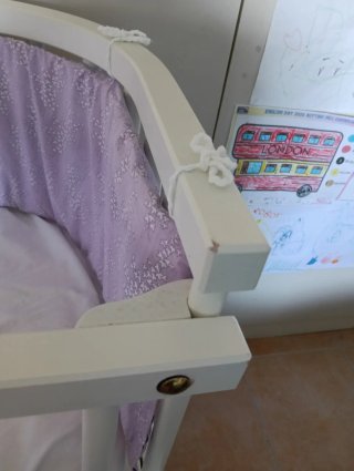 Mini Cuna Colecho Babybay Blanca