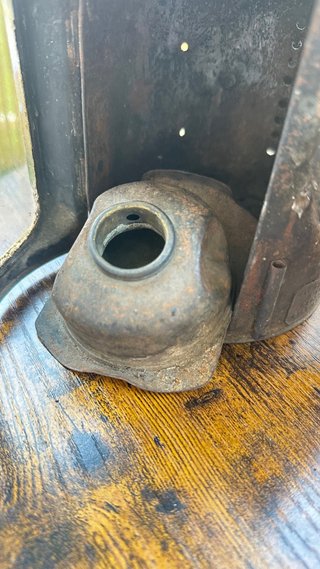 Farol de tren antiguo