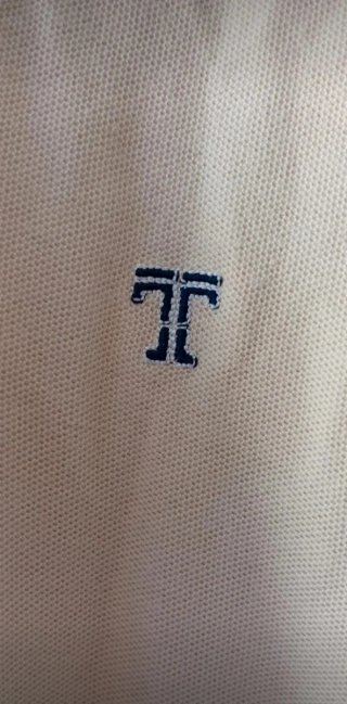 Polo sin mangas beige T. L (40/42)