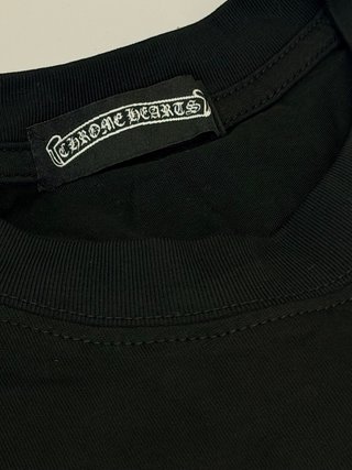 Camiseta Chrome Hearts Negra