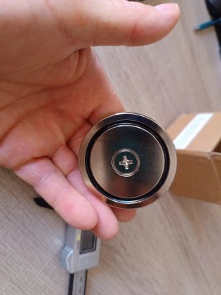 Imán de Neodimio 60mm con Anilla