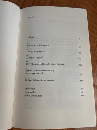 Historia mínima de España