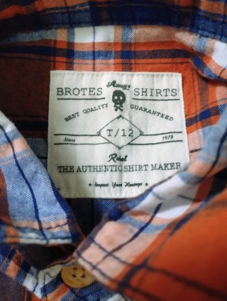 Dos camisas de cuadros tallas 12-14