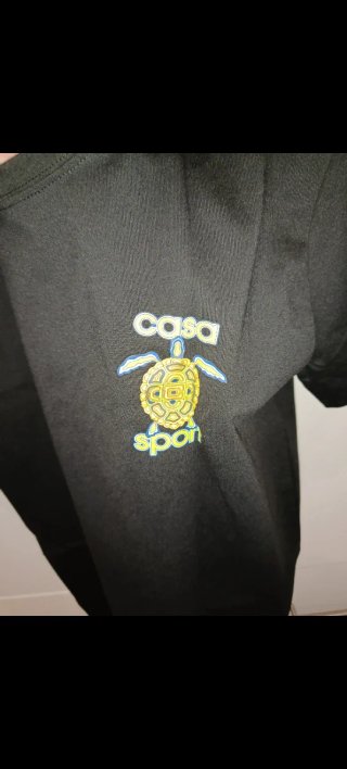 Camiseta Negra Casa Sport Tortuga