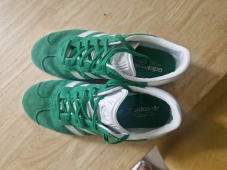 Adidas Gazelle T37 Verde/Blanco
