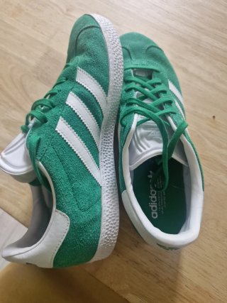 Adidas Gazelle T37 Verde/Blanco