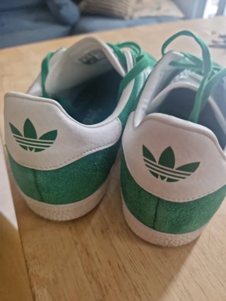 Adidas Gazelle T37 Verde/Blanco