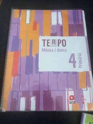 Música i dansa. 4 Primària. Tempo